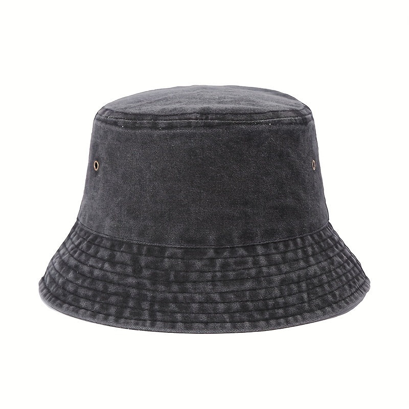 Solid Washed Bucket Hat