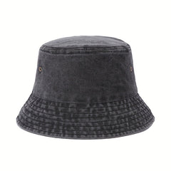 Solid Washed Bucket Hat