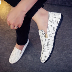 Men's Breathable Loafer Shoes Comfortable Non Slip Casual Shoes