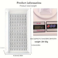 DIY 6D Clusters Lashes for Natural Look 3D Effect 8-15mm