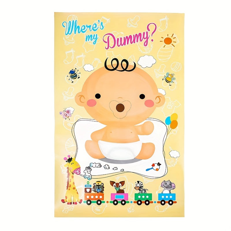 Baby Shower Party Game Pin The Dummy On The Baby Favors
