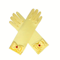 Girls Cosplay Princess Bowknot Gloves