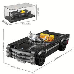 313pcs Sports Car Building Block Toy Kit with Display Box