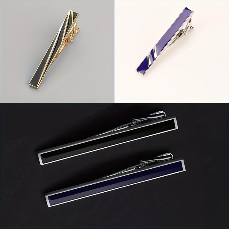 Men's Tie Clip Brooch Shirt Pin Wedding Business Graduation