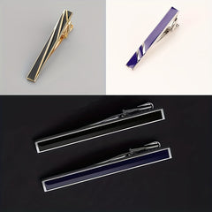 Men's Tie Clip Brooch Shirt Pin Wedding Business Graduation