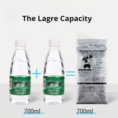 4pcs Emergency Disposable Urinal Bag 700ML Portable Camping Pee Bag