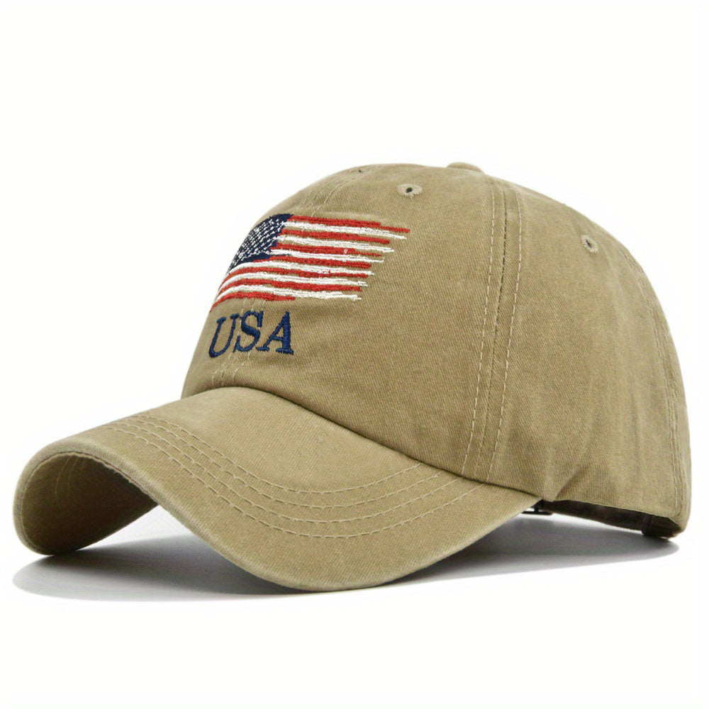 Flag Embroidery Baseball Cap Hip Hop Sports Hat