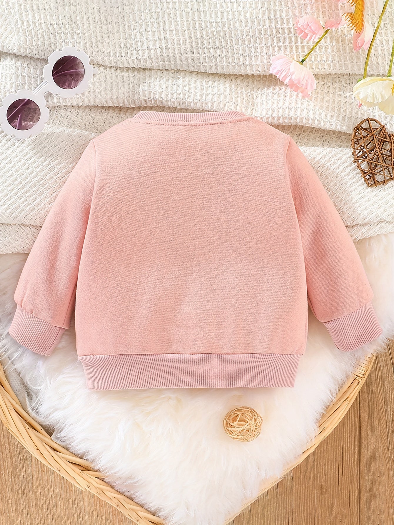 Baby Girls Long Sleeve Top Spring Autumn Sweatshirt