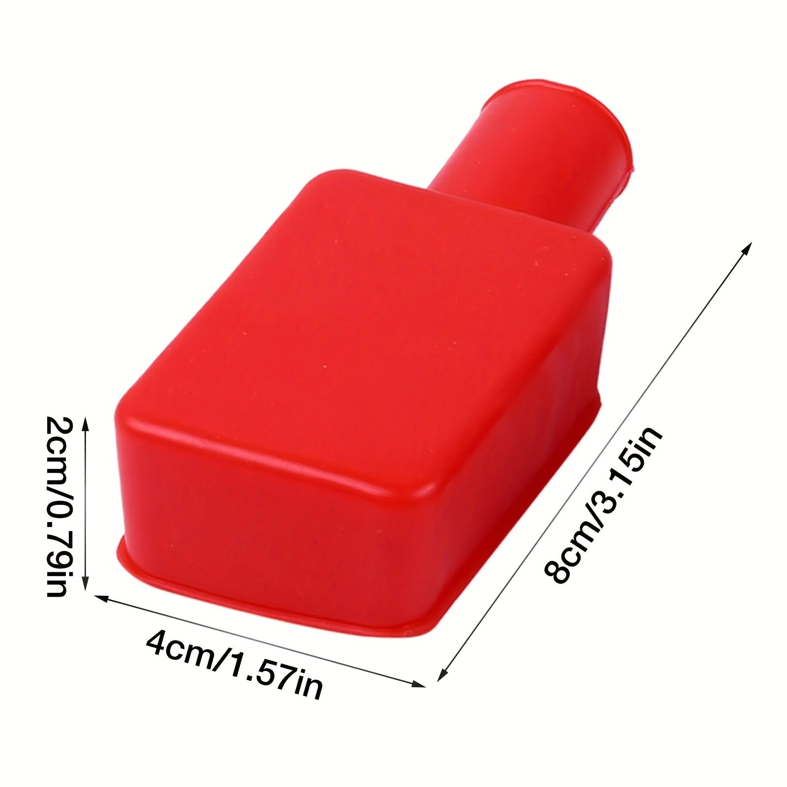 1 Pair Auto Terminal Covers Cap Boot Isograde Protector Batteries Accessories