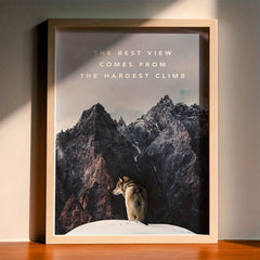 Modern Wildlife Landscape Art Painting Sticker for Kids