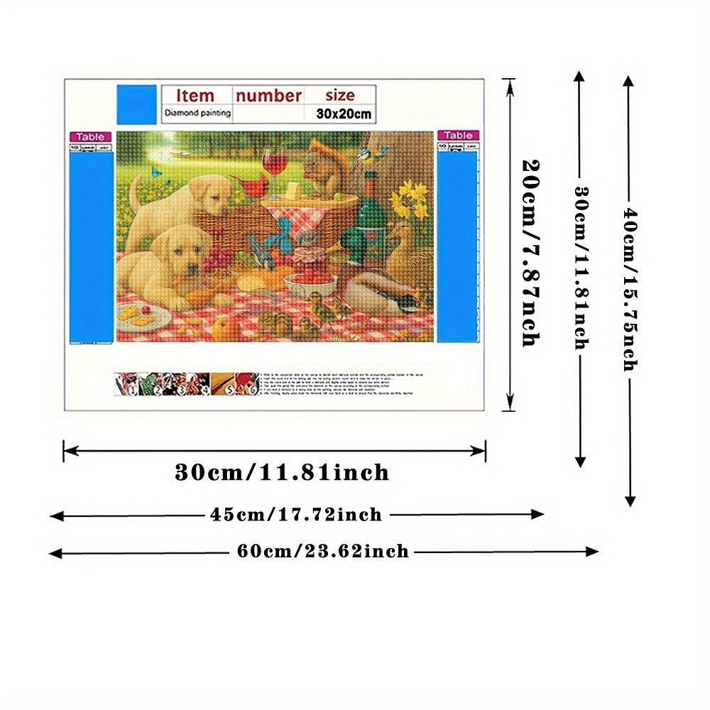 Outdoor Themed Adult Diamond Painting Kit - Relaxing Hobby