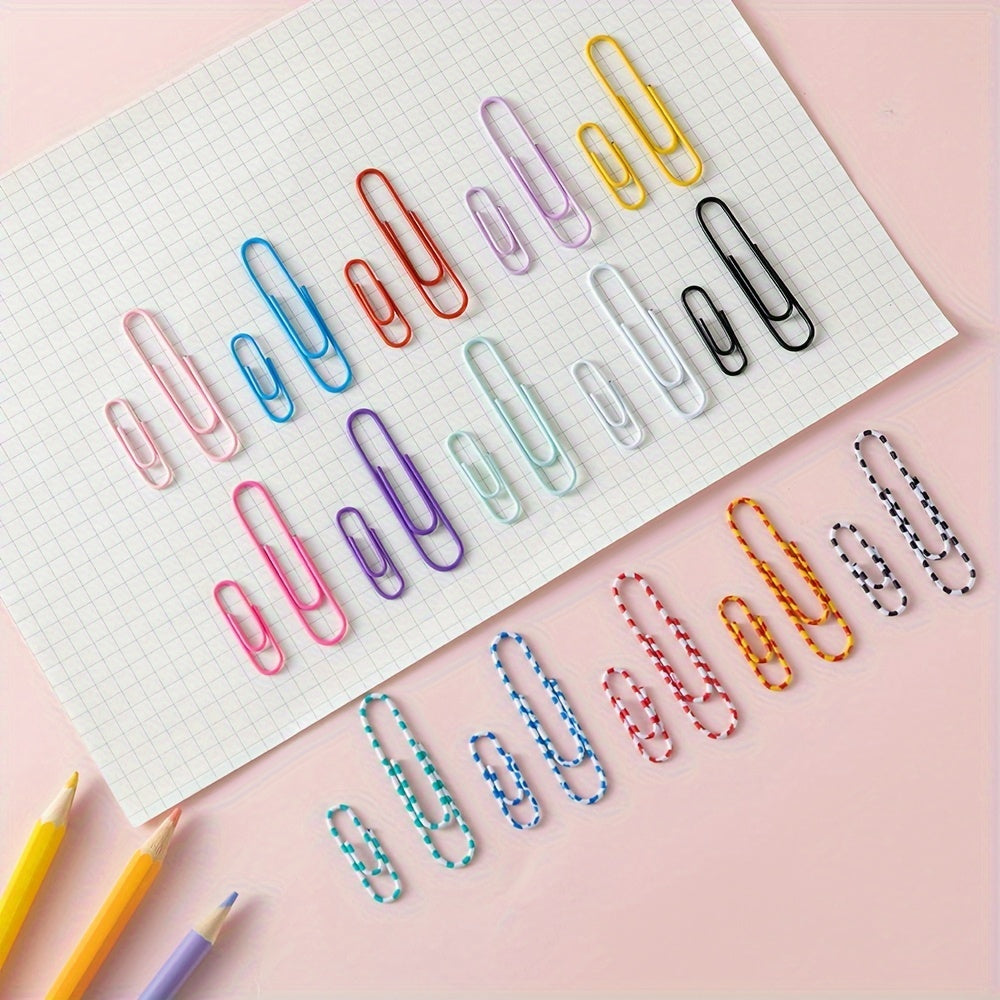 Cartoon Paper Clip Organizer 20/50pcs School Office Supplies Stationery Bookmark