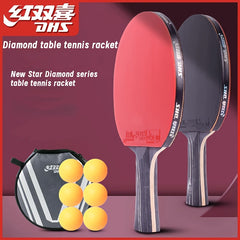 Professional Table Tennis Racket Advanced Straight Horizontal Racket