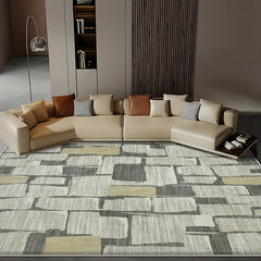 Large Modern Abstract Area Rug Anti-Slip Carpet for Living Room Bedroom