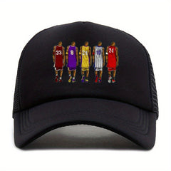 Unisex Adjustable Baseball Cap with Embroidery for Outdoor Sport
