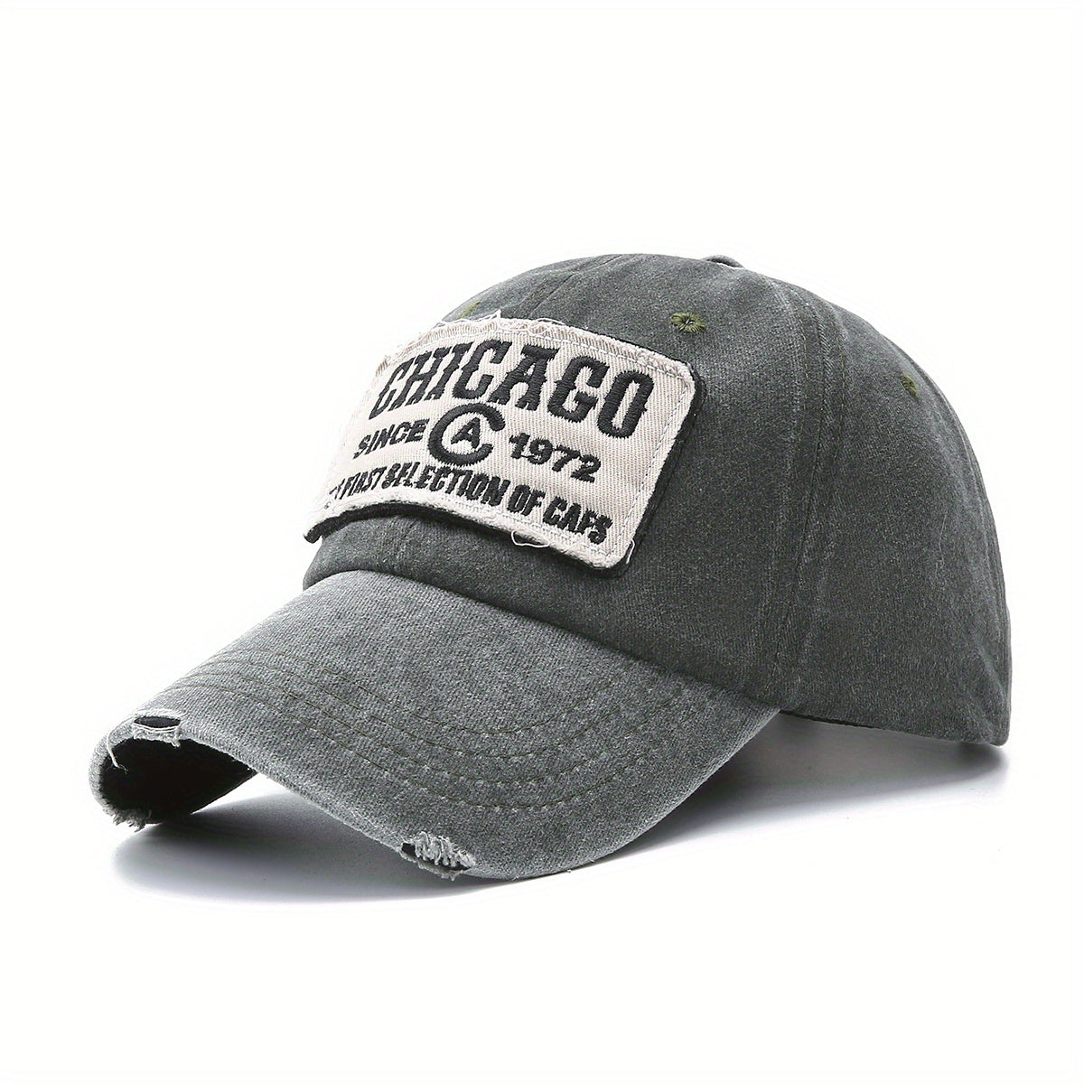 Retro Washed Denim Men Baseball Hat