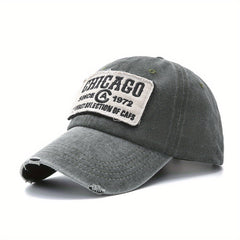 Retro Washed Denim Men Baseball Hat