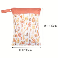 Waterproof Reusable Wet Bag Wet Dry Bags For Baby Cloth Diapers