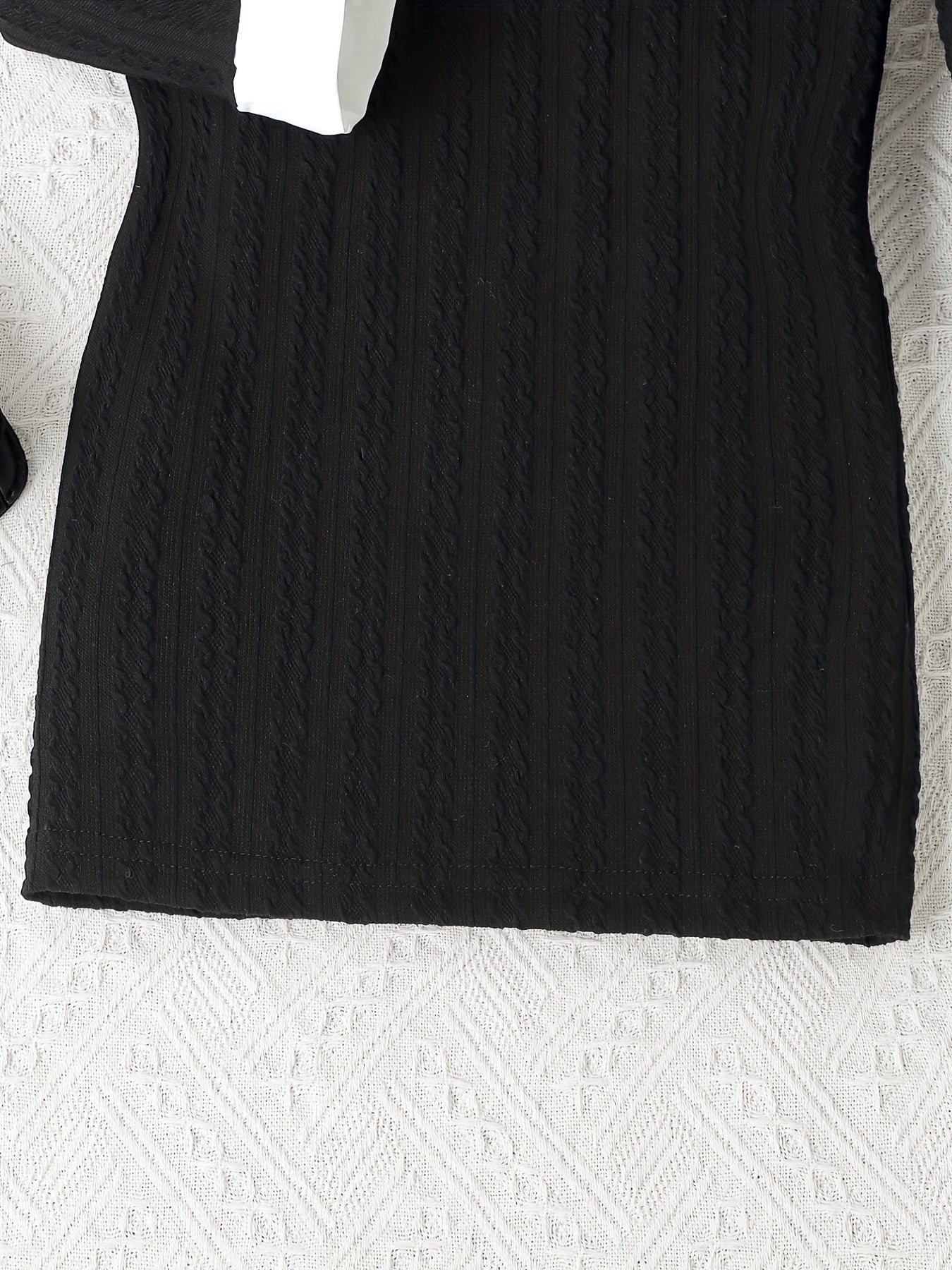 Girls Light Stretch Fit Long Sleeve Dress