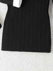 Girls Light Stretch Fit Long Sleeve Dress