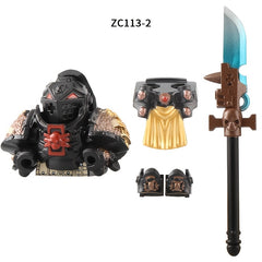 MOC Armory Accessories Set for 1:77 Inch Action Figures ABS Material