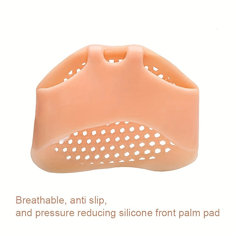 Silicone Half Insole Female Foot Pad Non-slip Shock Absorption