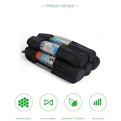 Portable Mesh Storage Bag for Yoga Mat & Sports Towel