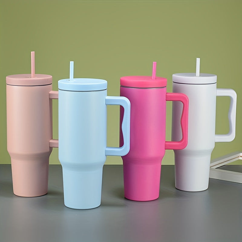 40oz Double Layer Vacuum Water Cup Large Capacity Stainless Steel Tumbler Cup