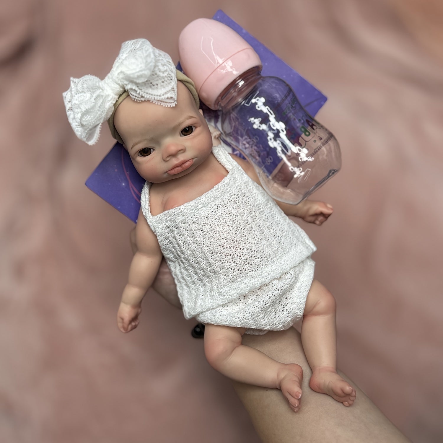 10 Inch Silicone Kids Girl Doll with Clothes Soft & Flexible
