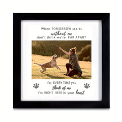 Dog Memorial Picture Frame Pet Loss Gift Sympathy Pet Tribute Keepsake
