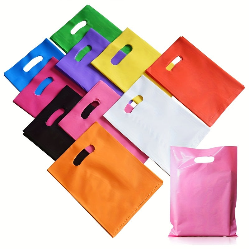 10 Plastic Party Gift Bags Children's Birthday Christmas Halloween Wedding