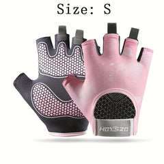 Kids Half Finger Cycling Gloves Non Slip Outdoor Sports Gloves Boys Girls 12-14
