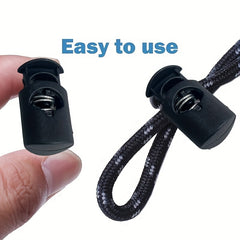 10pcs Plastic Cord Locks Stopper for Mask Lanyard Paracord DIY Craft