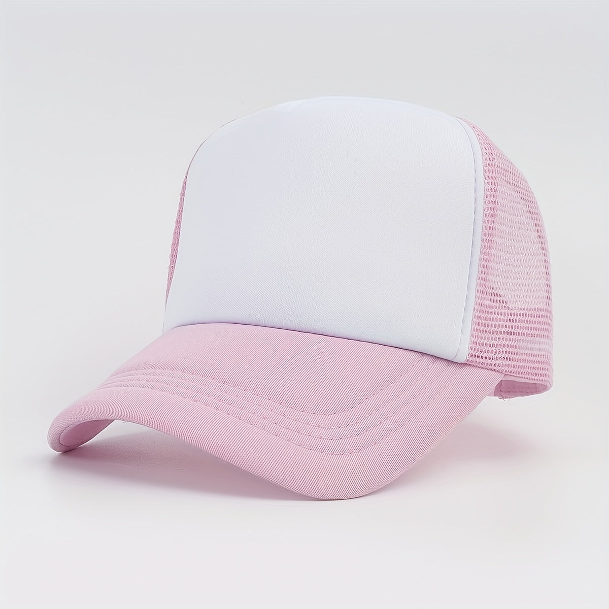 Breathable Mesh Trucker Hat Adjustable Baseball Cap Lightweight Sunshade Dad Hat