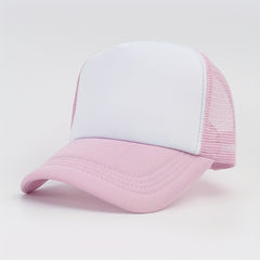 Breathable Mesh Trucker Hat Adjustable Baseball Cap Lightweight Sunshade Dad Hat
