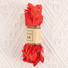 1pc 1 10m Natural Jute Twine Burlap Leaf Ribbon Artificial Vine Green Leaves Wed