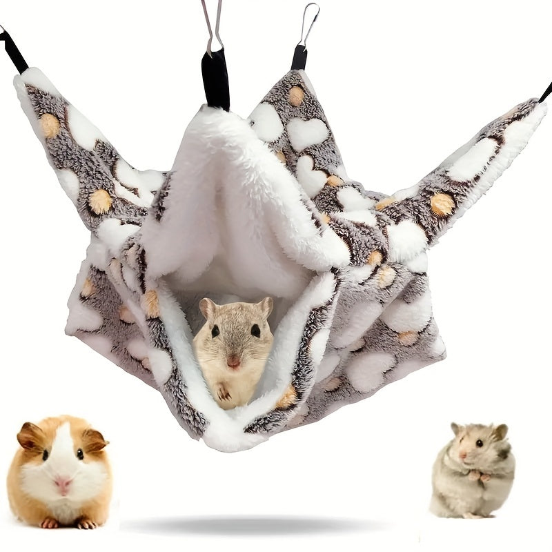 Big Hamster Hammock Small Animal Warm Nest Hanging Bed
