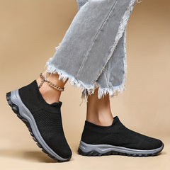 Breathable Slip On Mesh Sneakers Women's Footwear