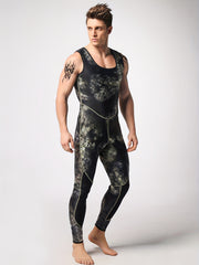 Men's 1.5mm Neoprene Hoodie Wetsuit Full Suit