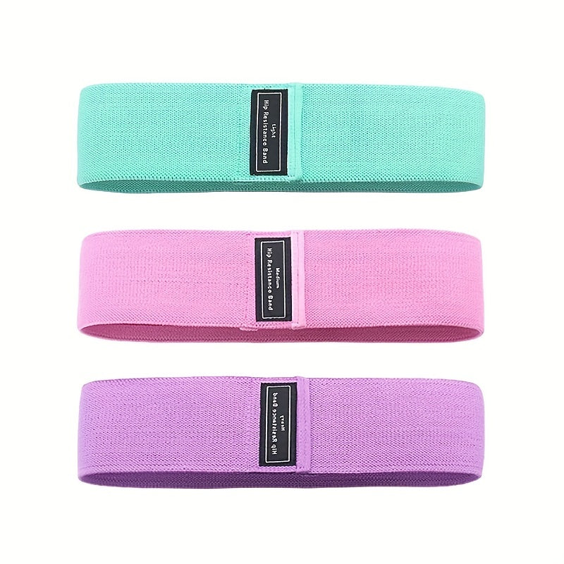 Anti-slip Resistance Yoga Thigh Butt Squat Fitness Band