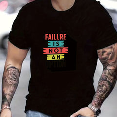 Men's Graphic Crew Neck Tshirt for Summer