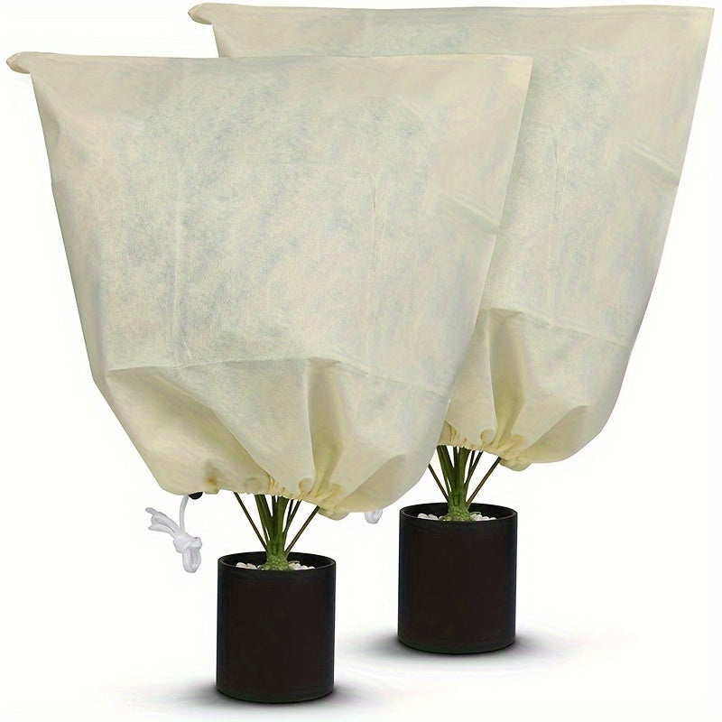 Outdoor Plant Cold Cover Reusable Frost Cover Christmas Tree Protector