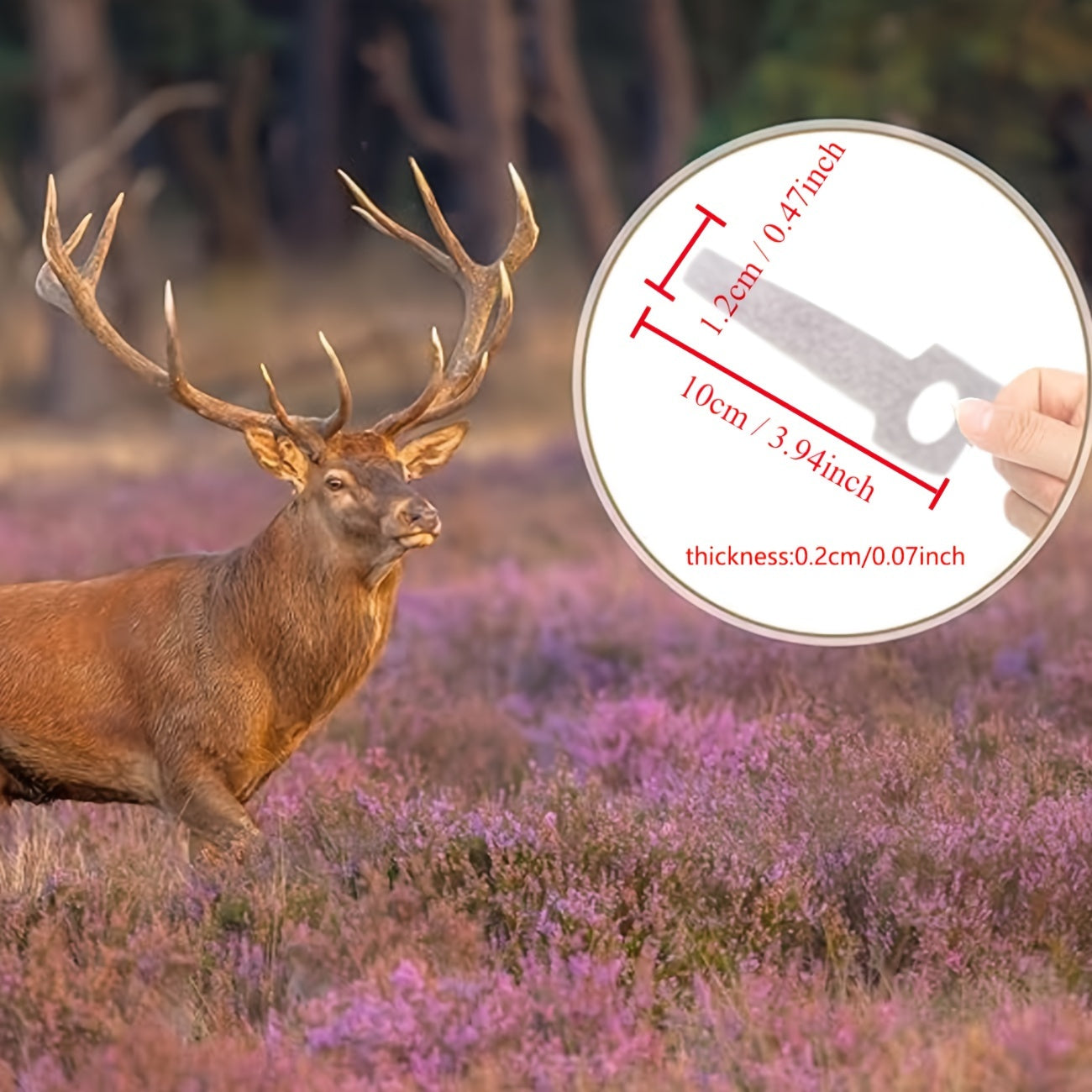 50pcs Scent Absorbing Wicks Deer Buck Rut Lure