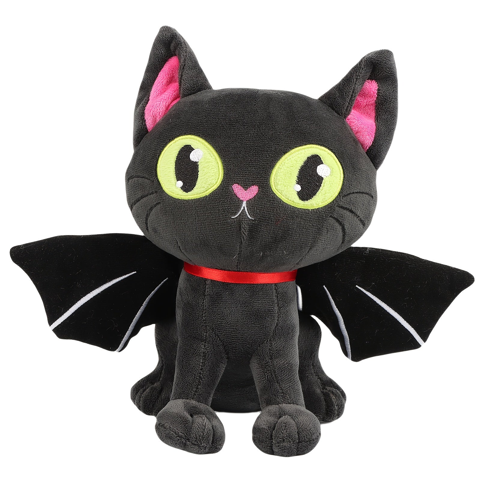 Halloween Bat Cat Plush Toy Stuffed Animal Figure Pillow