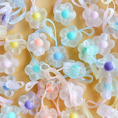 Colorful Rubber Bands Flower Star Hair Tie Children's Head Rope