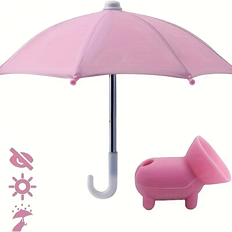 Cell Phone Sunshade Mobile Phone Umbrella