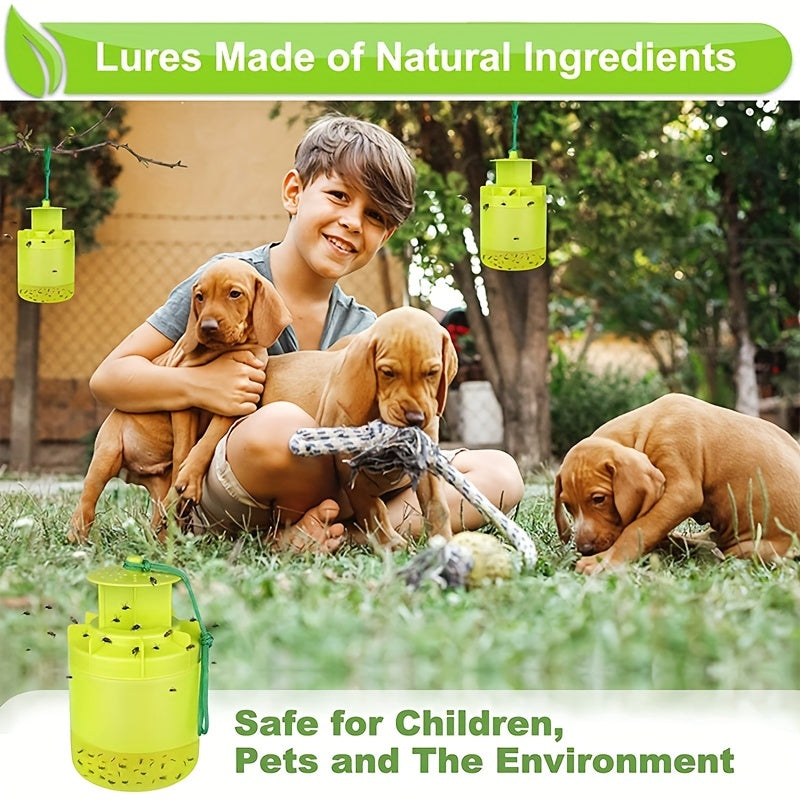 Outdoor Hanging Fly Repellent Trap Fruit Fly Trap For Outside Yard