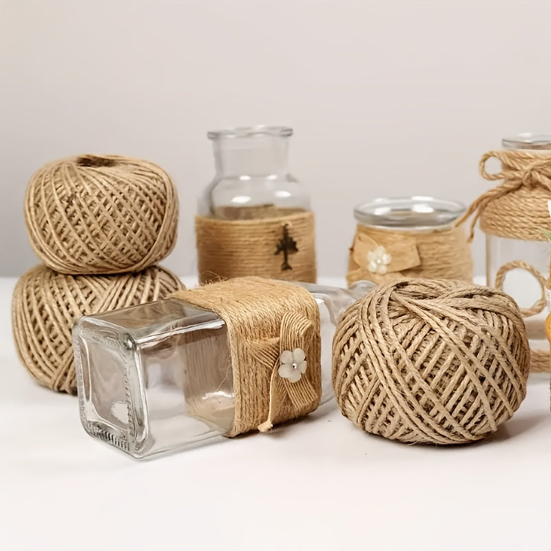 30 0 Meter 2pcs Natural Jute Rope Hemp Rope Home Wedding Decoration