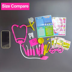 Kids Doctor Playset Pretend Medical Kit for Toddlers Educational Toy