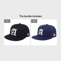 Men Gothic Letter A Baseball Cap Adjustable Classic Cap